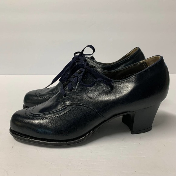 Barefoot Freedom Vintage Leather Granny Oxfords Women\'s Size 5.5C NWOB Barefoot Freedom Vintage Leather Granny Oxfords Women\'s Size 5.5C NWOB